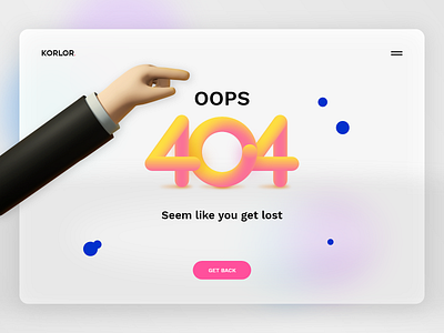 Kolor - 404 Error Page