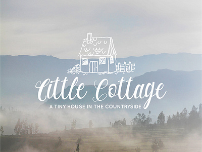 Little Cottage Hand Drawn Logo