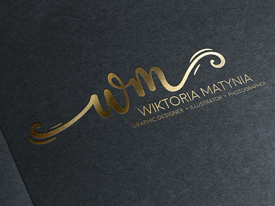 Gold Stamping Logo I have made for my portfolio