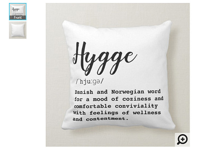 Hygge Pillow for cosy vibe in your home accessories cosy decor decoration decorative design graphic graphicdesign home hygge interior interior design minimalism minimalist pillow pillows textile