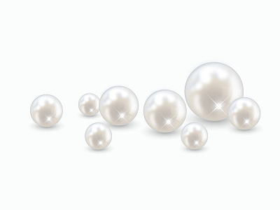 Beautiful vector pearls design graphic graphicdesign illustration jewellery jewellery shop pearl pearls realistic vector vector art vector illustration vectorart vectors