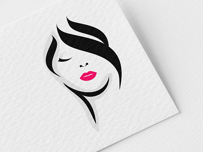 Beauty Logo Illustration beauty beauty logo beauty salon branding decor design female female logo graphic graphicdesign hair hair salon hairstyle logo logo design logodesign logos logotype stylist vector
