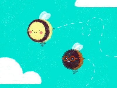 Bumbles bumblebee design adobe photoshop character design children book illustration illustration