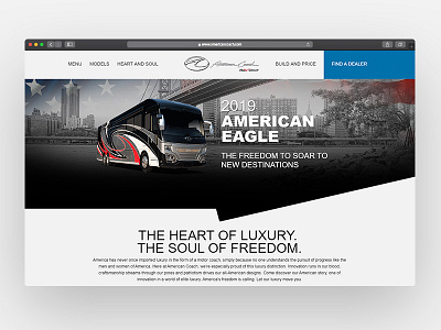 Americancoach branding design photoshop uiux