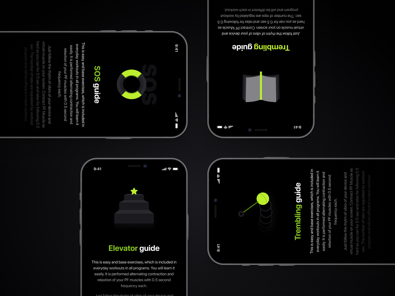 Men's health app by Mary Sauts on Dribbble