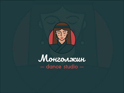 Mongoljin // Dance studio dance dance studio logo dancer dancer logo logo logodesign logodesigns logos mongoljin