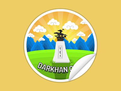 Darkhan Sticker Version