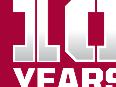 Toyota Center 10 Year Anniversary branding logo sports