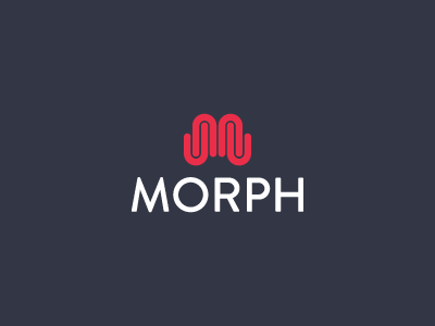 Morph music logo