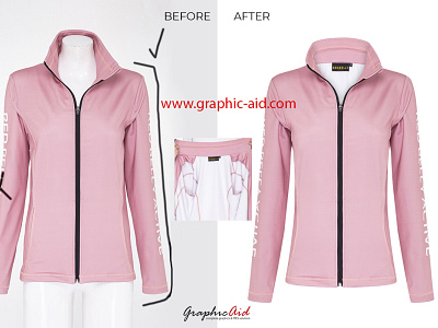 Neck Joint Service clipping path service ghost mannequin graphic design neck joint service