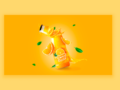 Orange Juice concept