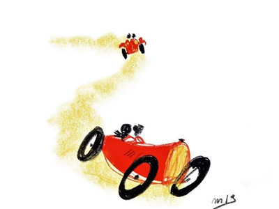 Mille Miglia illustration