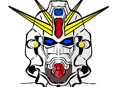 Gundame robot art