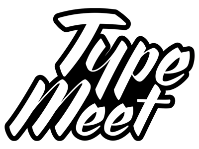 Typemeet Logo hand lettering lettering logo typography
