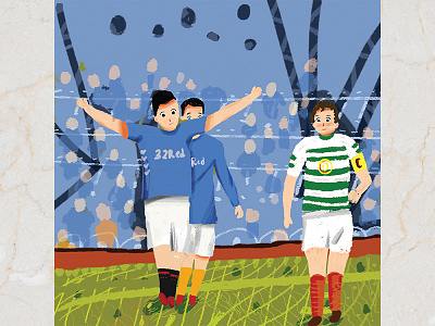 Football Children Book Illustration