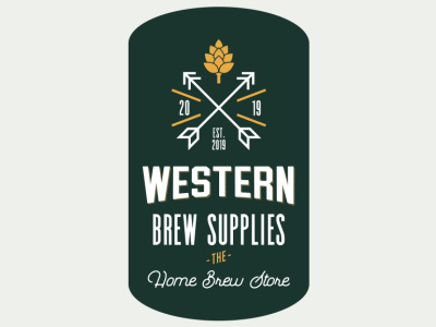 Wester Brew Supplies Branding beer branding brewing brewing company design homebrew logo