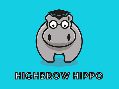 Highbrow Hippo Blue