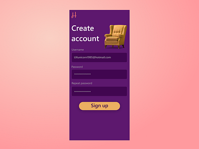 sign-up dailyui sign up ui ux