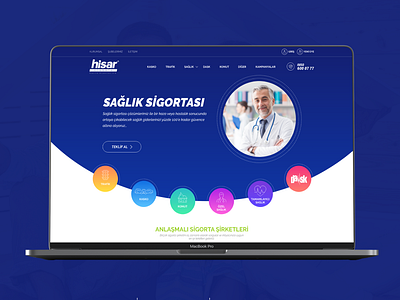 Hisar / Web site design branding design ui web