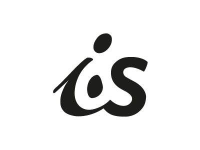 IAS monogram arizonia font chau philomene one font logo monogram negative space
