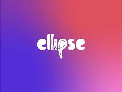 Ellipse beauty logo design logo typography