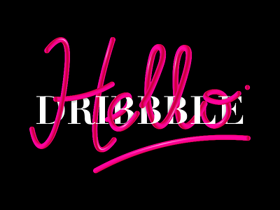 Hello Dribbble