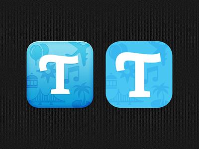 Travelog — Icon iOS6 vs iOS7 app flat icon ios ios7 iphone travel travelog