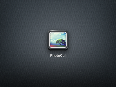 PhotoCal for iPad Icon app icon ios ipad photo photocal