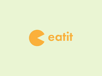 EATIT - Food Market WooCommerce Theme branding design eat food foodie futura graphic design icon logo logo design market minimalistic pacman typography vector woocommerce theme wordpress design wordpress theme