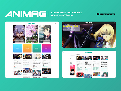 ANIMAG - Anime and Manga Magazine WordPress Theme
