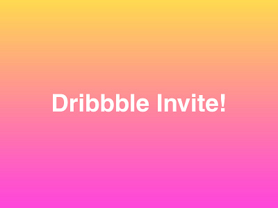 Dribbble Invitation #11