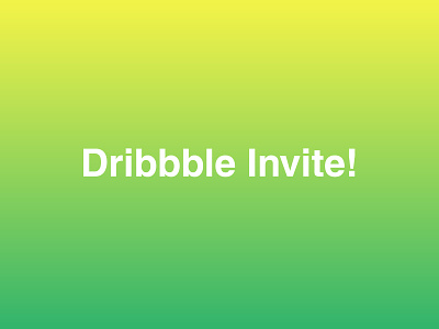 Dribbble Invitation #12
