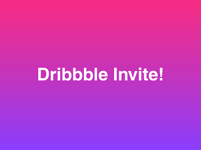 Dribbble Invitation #15