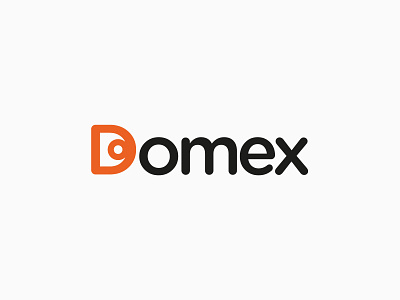 DOMEX - Logo for new WordPress Template project branding design graphic design icon identity logo minimalistic rounded font typography web wordpress design wordpress theme