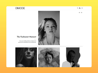 DIMODE - Fashion & Lifestyle Magazine Bootstrap WordPress Theme