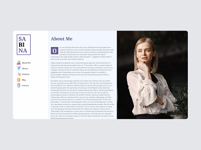 SABINA - Psychologist WordPress Elementor Theme