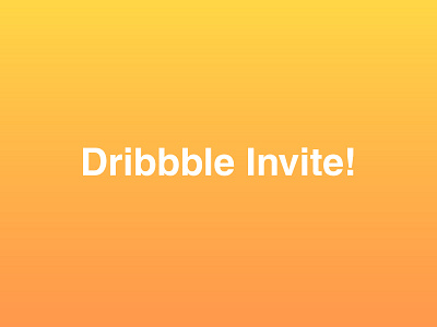 Dribbble Invitation #21