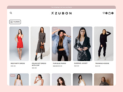 ZUBON - Fashion Brand Store WooCommerce Theme