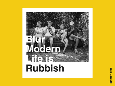 Blur - Modern Life is Rubbish Album Cover Remake 2019