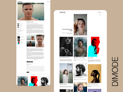 DIMODE - Fashion and Lifestyle Magazine WordPress Theme