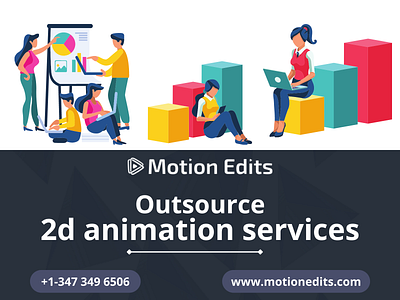 Outsource 2D Animation Services | 2D Animation Company | Motion