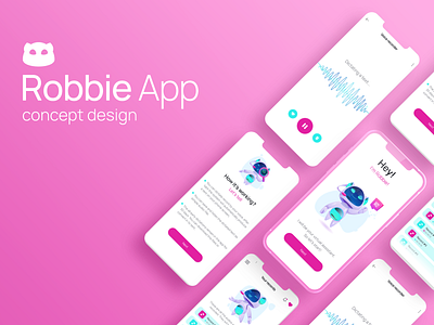 Robbie - Mobile Recorder App app app design app ui mobile mobile app mobile design mobile ui mobile ui ux mobile ux ui ui ux ux