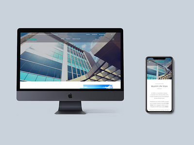 Landing Page Company Profile branding landingpage responsive uiux webdesign
