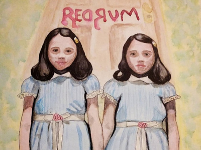 The Shining - Twins illustration