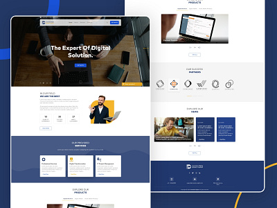 Innovation Digital ui ux website