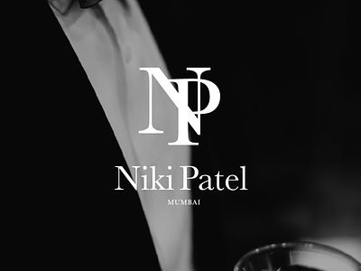Niki Patel Branding v1 brand design identity illustrator logo logo mark niki patel wordmark