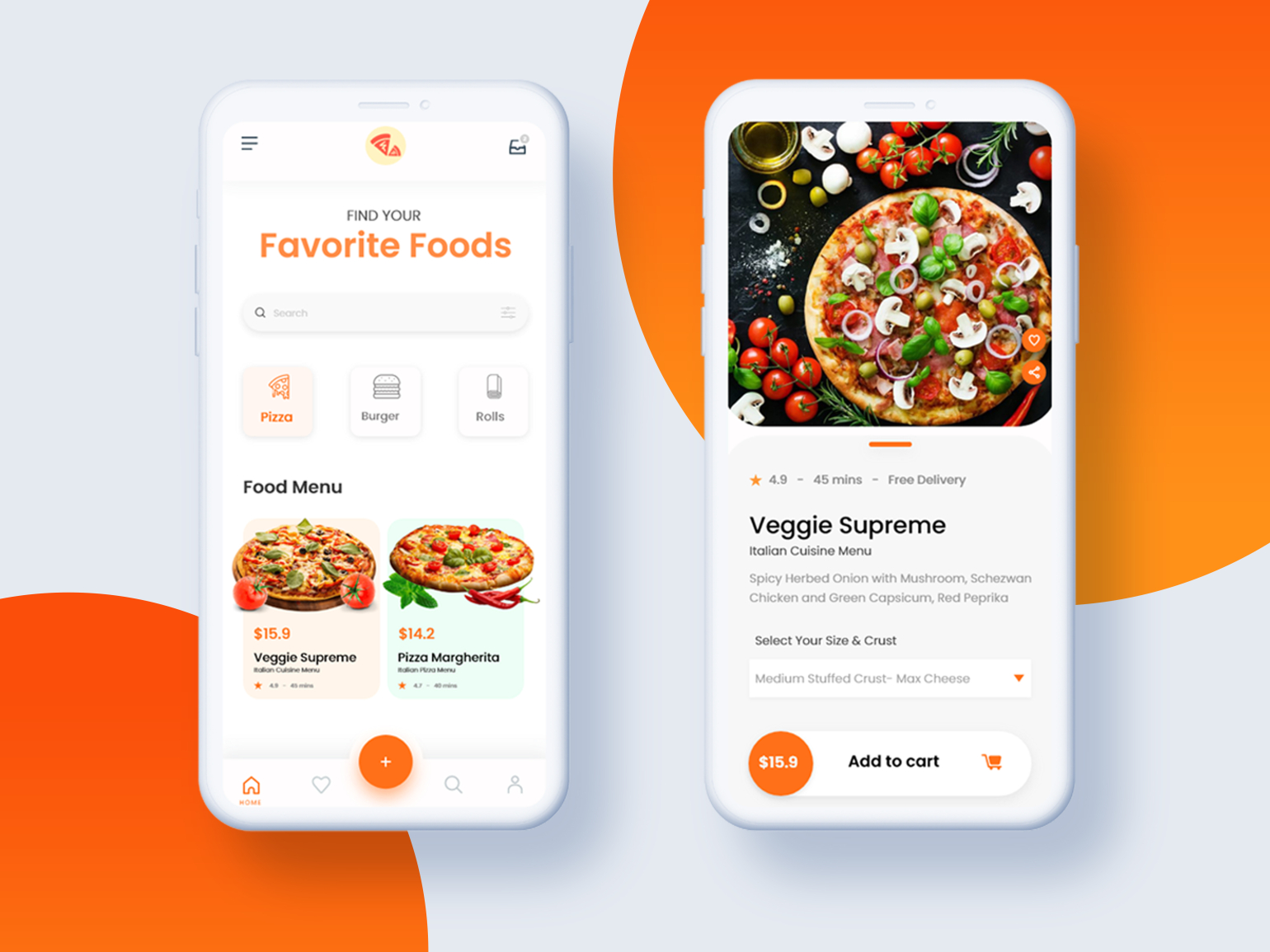 Food Delivery- Mobile Application by Alankrita Verma on Dribbble