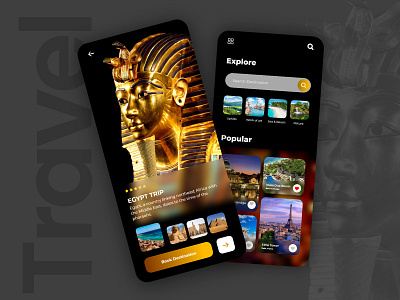 Travel App UI Design