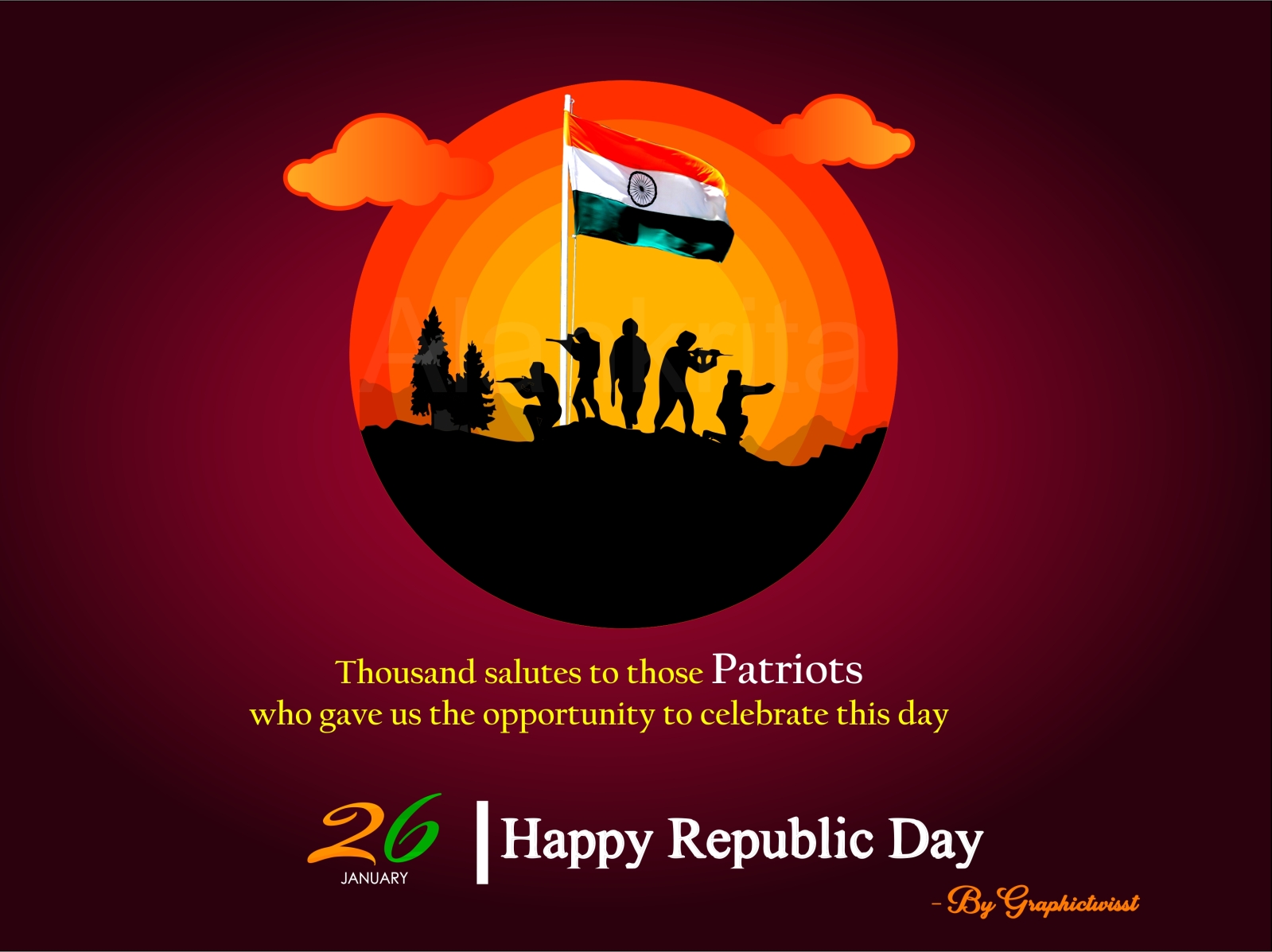 Happy Republic day by Alankrita Verma on Dribbble