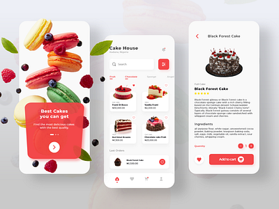 Cake Mobile UI
